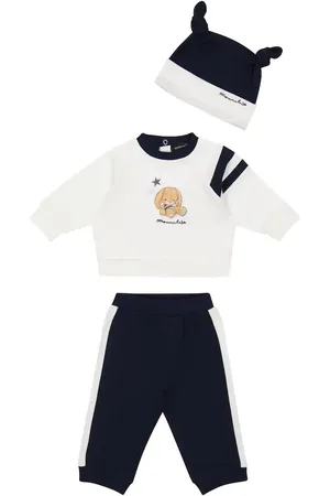 MONNALISA Baby sweatshirt, sweatpants and hat set