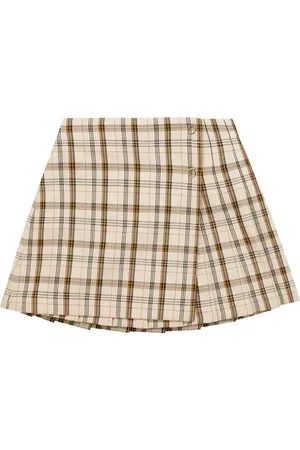 Burberry Vintage Check wool miniskirt