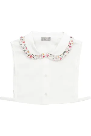 Il gufo Stretch-cotton top