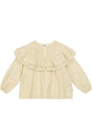 Molo Rexanna ruffled cotton-blend blouse