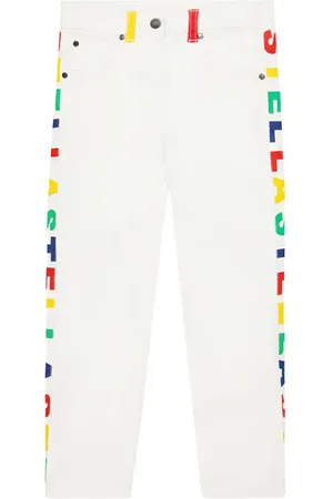 Stella McCartney Logo straight jeans