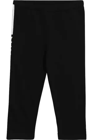 Balmain Baby logo cotton leggings