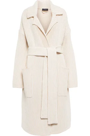 Joseph Striped wool-blend cardigan