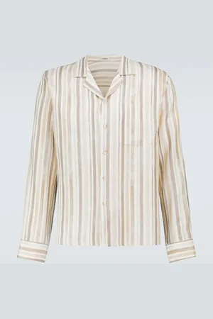 COMMAS Striped linen shirt
