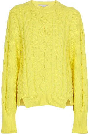 Stella McCartney Cable-knit cotton-blend sweater