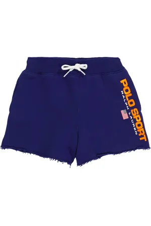 Ralph Lauren Logo cotton-blend jersey shorts
