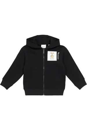 Burberry Printed cotton hoodie