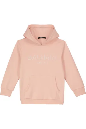 Balmain Logo cotton hoodie
