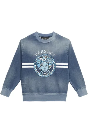 VERSACE Medusa cotton-blend sweatshirt