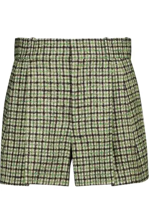 Chloé ChloÃ© Checked tweed shorts