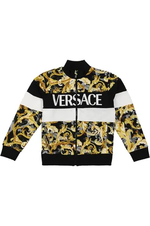 VERSACE Baroccoflage cotton track jacket