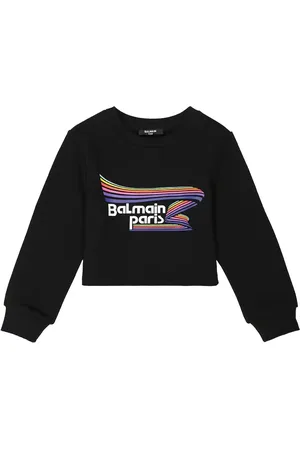Balmain Logo cotton sweatshirt
