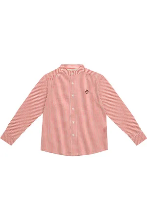 The Animals Observatory Scorpion pinstriped cotton shirt