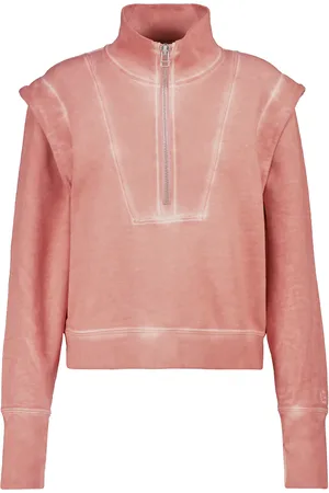 VERONICA BEARD Dylan zip-up cotton sweatshirt