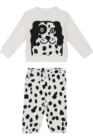 Stella McCartney Baby cotton sweatshirt and pants set