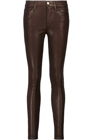 Frame Le Skinny De Jeanne mid-rise jeans