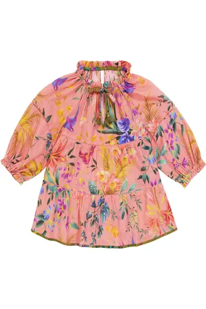 ZIMMERMANN Tropicana printed cotton blouse
