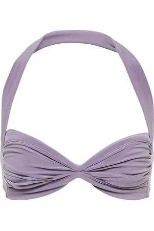 Norma Kamali Bill Bra halterneck bikini top