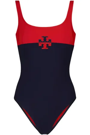 Tory Burch Logo swimsuit