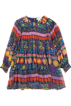 Stella McCartney Printed silk georgette dress