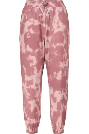 Varley Tie-dye cotton-blend sweatpants