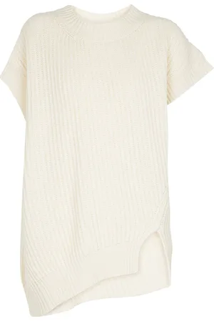 Stella McCartney Cashmere-blend ribbed-knit top