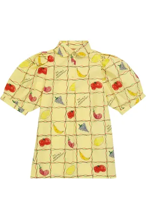 The Animals Observatory Mouse printed cotton shirt