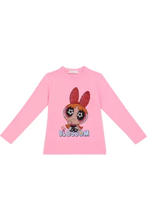 MONNALISA Powerpuff Girls embellished sweatshirt