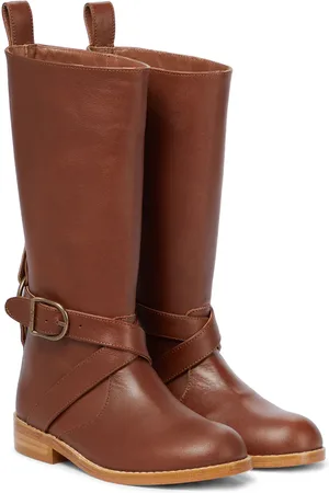 Chloé ChloÃ© Kids Leather knee-high boots