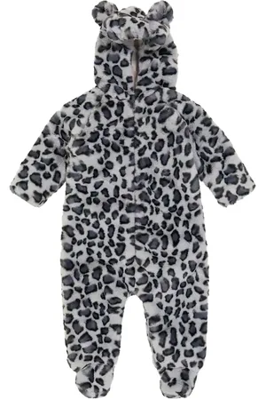 Molo Baby Umba Combi leopard-print onesie