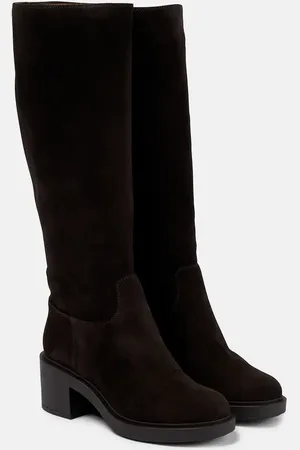 Gianvito Rossi Hynde suede knee-high boots