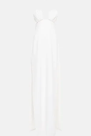 Monot MÃ´not CrÃªpe gown