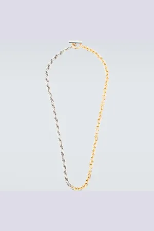 Bottega Veneta Chains gold-plated sterling bracelet