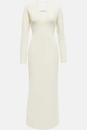 Khaite Odette jersey midi dress