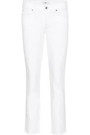 7 for all Mankind Roxanne mid-rise skinny jeans