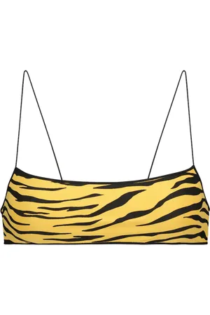 Tropic of C The C animal-print bikini top