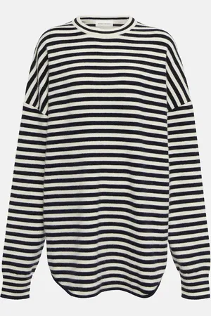 EXTREME CASHMERE NÂ° 53 Crew Hop cashmere-blend sweater