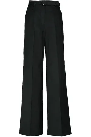 GABRIELA HEARST Norman high-rise wide-leg cotton pants