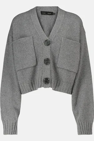 Proenza Schouler Cashmere-blend cropped cardigan