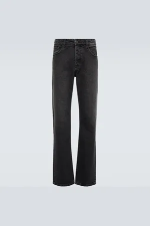 Ami Low-rise straight jeans