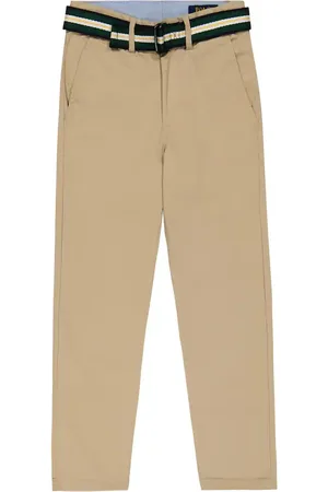 Ralph Lauren Straight cotton canvas pants