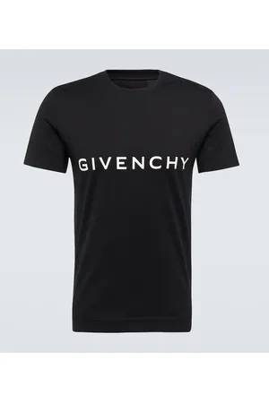 Givenchy Eagle logo-print Cotton-jersey T-Shirt - Men - Light Blue T-shirts - XL