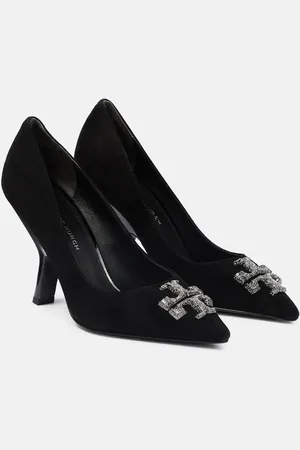 Tory Burch Eleanor suede pumps