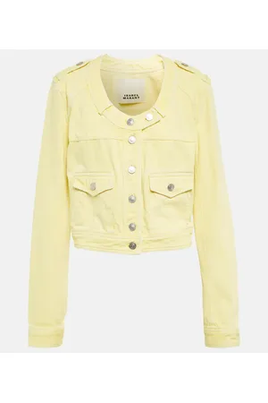 Buy Campus Sutra Yellow Denim Jacket for Women Online @ Tata CLiQ-totobed.com.vn