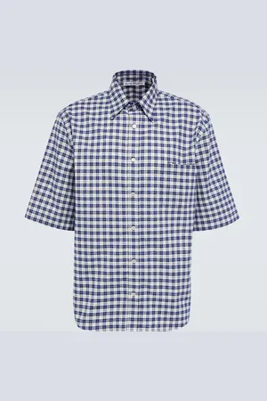Acne Studios Checked cotton shirt