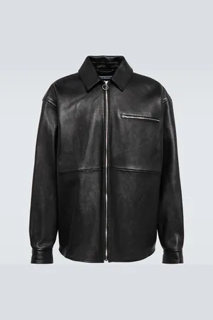 Acne Studios Leather overshirt