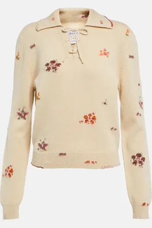 Barrie Deconstructed lace-up sweater