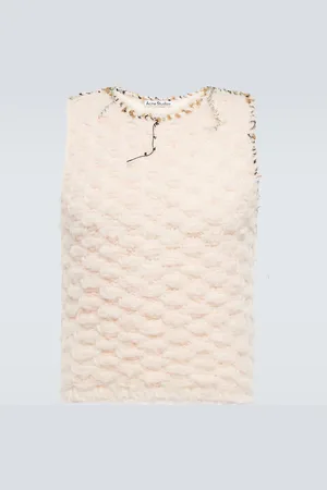 Acne Studios Distressed crochet sweater vest