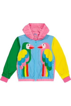 Stella McCartney Kids Printed rain jacket