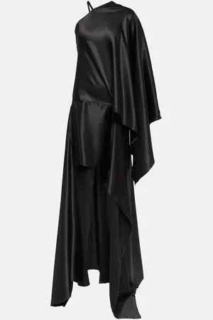 Acne Studios Asymmetric satin gown
